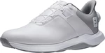 Footjoy ProLite White/White/Grey 45 Chaussures de golf pour hommes