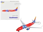 Boeing 737-800 Commercial Aircraft "Southwest Airlines - Tennessee One" Tennessee Flag Livery 1/400 Diecast Model Airplane by GeminiJets