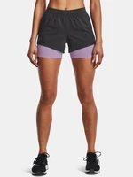 Dámské šortky Under Armour  Iso-Chill Run 2N1 Short-GRY L