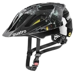 UVEX Quatro CC Mips Black/Jade Matt 56-60 Cyklistická helma