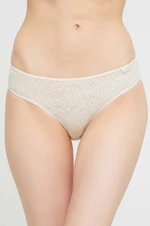 Kalhotky Calvin Klein Underwear béžová barva, 000QF6879E