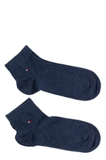 Ponožky Tommy Hilfiger 2-pack pánské, fialová barva, 342025001