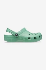 Pantofle Crocs Classic Kids Clog zelená barva