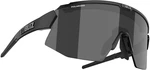 Bliz Breeze 52202-11 Matt Black/Polarized Brown w Silver Mirror + Spare Lens Orange Okulary rowerowe