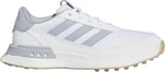 Adidas S2G Spikeless 24 White/Halo Silver/Gum 34 Juniorské golfové topánky