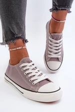 Women's Classic Low Sneakers Gray Caelira