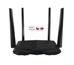 Tenda AC6 WiFi AC Router 1200Mb/s, VPN server/klient, WISP, Universal Repeater, 4x5dBi antény