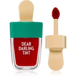 ETUDE Dear Darling Water Gel Tint Ice Cream farba na pery s gélovou textúrou odtieň #18 RD307 4,5 g