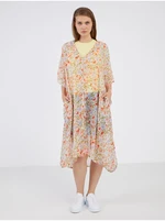 White Women's Floral Caftan Pieces Vertrud - Women