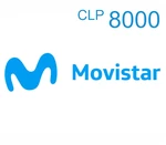 Movistar 8000 CLP Mobile Top-up CL