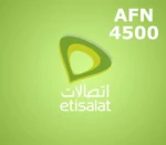 Etisalat 4500 AFN Mobile Top-up AF