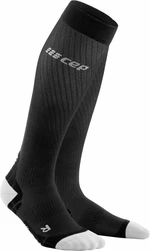 CEP WP20IY Compression Tall Socks Ultralight Negru/Gri Deschis II Șosete pentru alergre