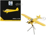 Piper J-3 Cub Light Aircraft "NC 38759" Yellow with Black Stripes "Gemini General Aviation" Series 1/72 Diecast Model Airplane by GeminiJets