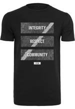 Soccer Balls Coming Home Integrity, Respect, Community T-Shirt Black