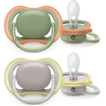 Philips Avent Ultra Air 6-18 m dudlík Neutral 2 ks