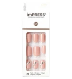 KISS Samolepící nehty imPRESS Nails Crystal Blossom 30 ks