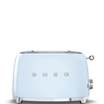 Toaster albastru pastel, 50's Retro Style P2, 950W - SMEG