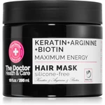 The Doctor Keratin + Arginine + Biotin Maximum Energy keratinová maska na vlasy 295 ml