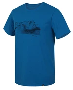 Men's short-sleeved T-shirt Hannah BITE blue jewel