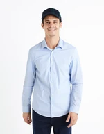 Celio Checkered Shirt slim Masantal2 - Men