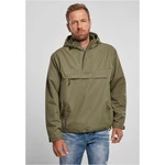 Fleece Pull Over Windbreaker Olive