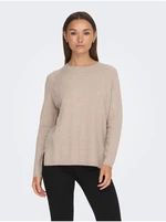 Beige ladies sweater JDY Marco - Women