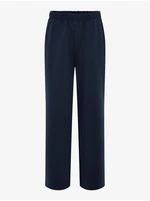 Dark blue girls' sweatpants ONLY Scarlett - Girls