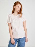 Light pink women's T-shirt Guess - Women