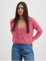 Pink Womens Cardigan ONLY Alvi - Ladies