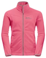 Jack Wolfskin Sandpiper K 176, pink lemonade Dětská bunda na zip