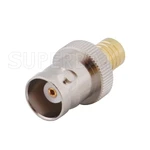 Superbat 5pcs SMB-BNC Adapter SMB Male to BNC Female Straight RF Coaxial Connector