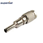 Superbat 75 Ohm 1.0/2.3 Male Straight Crimp Attachment for RG178 Cable RF Coaxial Connector