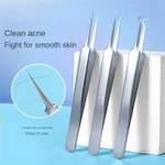 1pcs Acne Needle Blackhead Clip Remover Extraction Popper Pore Black Head Cleaner Face Skin Care Deep Cleansing Needle Tool