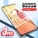 3PCS Hydrogel Film For OPPO Reno 8 7 Pro 5G 6 Z 4SE 5 Lite Screen Protector For OPPO Reno 8 9 Pro Plus Full Glue Protective Film