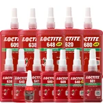 1pcs Loctite 601 620 648 680 603 609 638 640 641Cylindrical Parts Holding Glue Temperature Bearing Fastening Adhesive Anaerobic