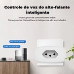 Brazil Plug WiFi Tuya Wireless Power Consumption Socket Timing Equipment