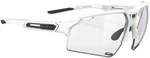 Rudy Project Deltabeat White Gloss/ImpactX Photochromic 2 Laser Purple Fahrradbrille