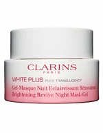 Clarins Noční pleťová maska White Plus (Brightening Revive Night Mask-Gel) 50 ml