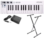 Arturia KeyStep set MIDI keyboard White