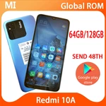 New Xiaomi Redmi 10A 64GB/128GB 10 A Smartphone Helio G25 Octa Core 6.53" Large Display 5000mAh Battery 13MP Camera CN Version