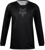 FOX Youth Blackout Jersey Black/Black L Cross mez