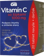 GS Vitamín C1000 + šípky - darčekové balenie 120 tabliet