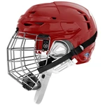 Warrior Covert CF 100 Senior red Hockey Helmet Combo, Senior