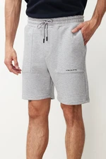 Trendyol Regular Cut Text Printed Shorts & Bermuda