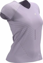 Compressport Performance SS W Orchid Petal/Purple L Chemise de course à manches courtes