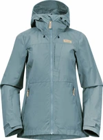 Bergans Nordmarka Leaf Light Wind Women Smoke Blue S Outdoor Jacke