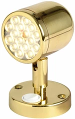 Osculati Articulated Spotlight Gold 12 / 24 V Lumière pour bateau