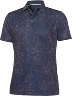 Galvin Green Maverick Mens Navy/Orange S Polo