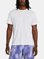 Under Armour T-shirt UA LAUNCH SHORTSLEEVE-WHT - Men