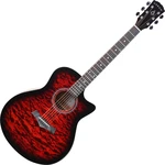 Arrow Tiger Red Chitarra Acustica Jumbo